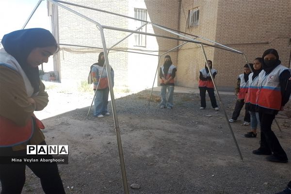 دوره آموزشی طرح دادرس هلال احمر شهرستان پیشوا