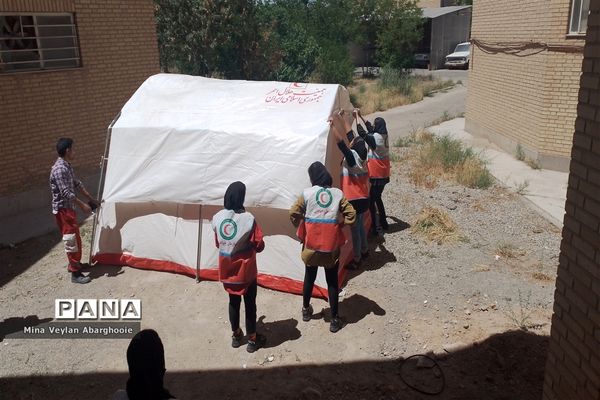 دوره آموزشی طرح دادرس هلال احمر شهرستان پیشوا