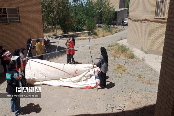 دوره آموزشی طرح دادرس هلال احمر شهرستان پیشوا