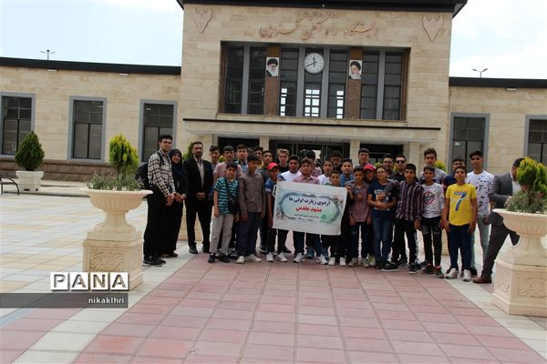 آغاز اردوی تربیتی زیارت اولی‌ها دانش‌آموزان استان قزوین