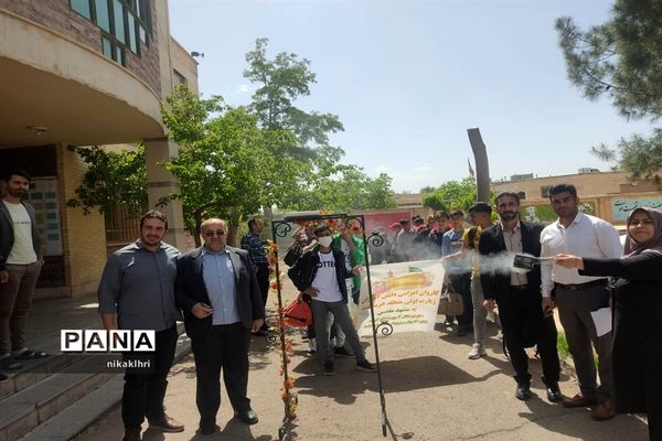 آغاز اردوی تربیتی زیارت اولی‌ها دانش‌آموزان استان قزوین