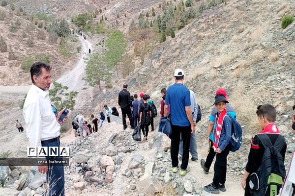 اردوی کوهپیمایی و طبیعت‌گردی دانش‌آموزان پیشتاز ناحیه ۷ مشهد مقدس