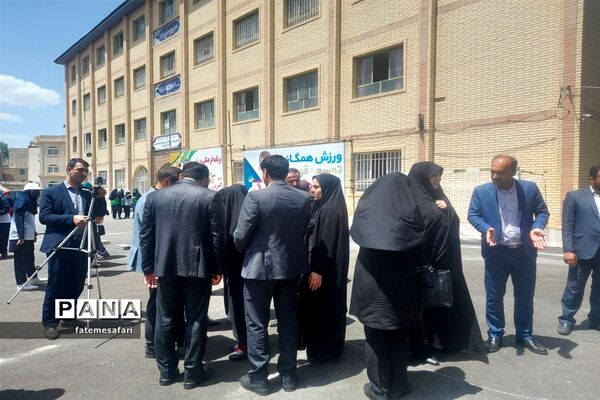 افتتاحیه جشنواره کشوری دختران آفتاب ایران در شهرستان فیروزکوه