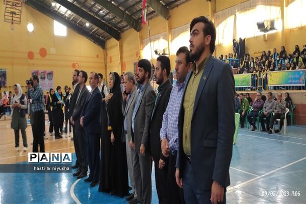 مانور تشکیلاتی سازمان دانش‌آموزی جهرم و اختتامیه المپیاد رویش