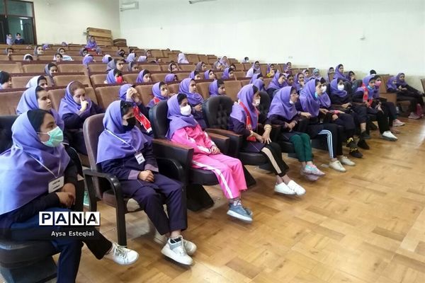 آموزش مهارت‌های تشکیلاتی به دانش‌آموزان دبستان دخترانه معارف6 ناحیه 3 شیراز