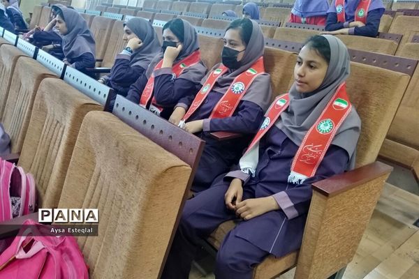 آموزش مهارت‌های تشکیلاتی به دانش‌آموزان دبستان دخترانه معارف6 ناحیه 3 شیراز