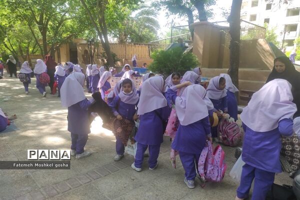 اردوی فرهنگی تفریحی دانش‌آموزان دبستان دخترانه مبعث ناحیه 3 شیراز