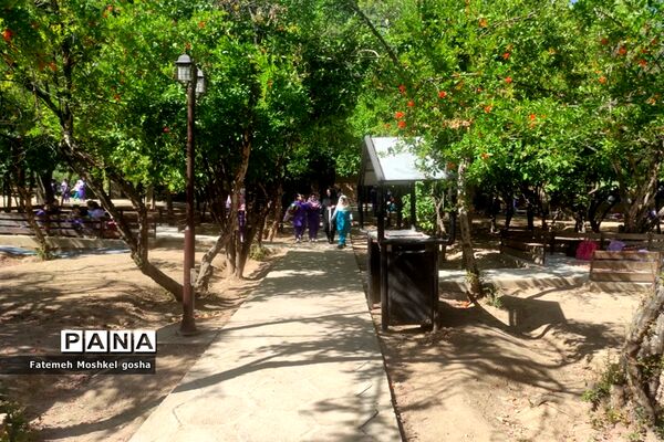 اردوی فرهنگی تفریحی دانش‌آموزان دبستان دخترانه مبعث ناحیه 3 شیراز