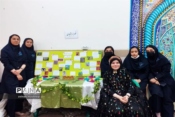 نمایشگاه پویش ایران شناسی، در مدرسه شاهد مسفروش کاشان