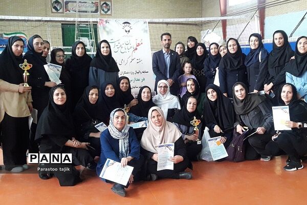 مسابقه والیبال ویژه بانوان فرهنگی مدارس استثنائی شهرستان‌های استان تهران به میزبانی بهارستان 2