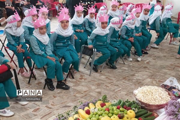 جشن الفبا روز به‌یاد ماندنی برای کلاس اولی‌های دبستان حضرت صدیقه کبری ( س) شهرستان فیروزکوه