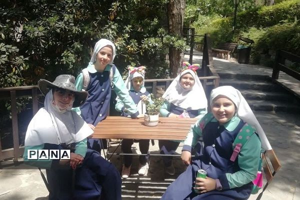 اردوی باغ پرندگان دانش‌آموزان  دبستان دخترانه  سما۲ رودهن