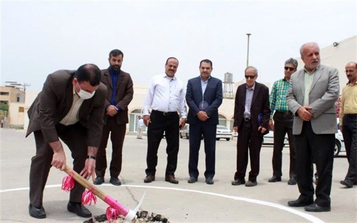 ساختمان آموزشی پردیس علامه طباطبایی بوشهر کلنگ زنی شد