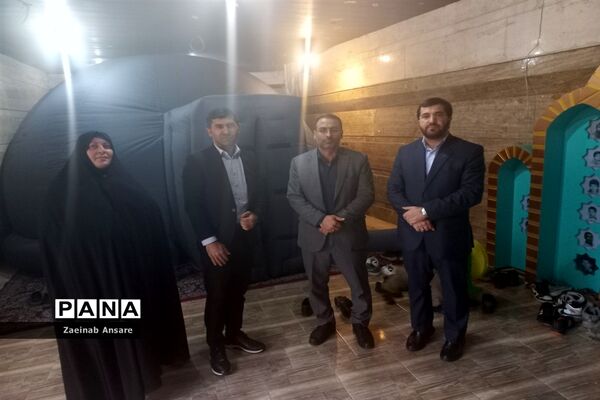 اردوی مدارس ملارد در آسمان نما