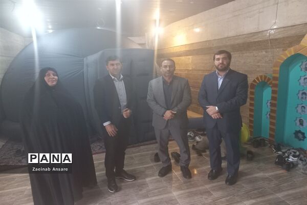 اردوی مدارس ملارد در آسمان نما