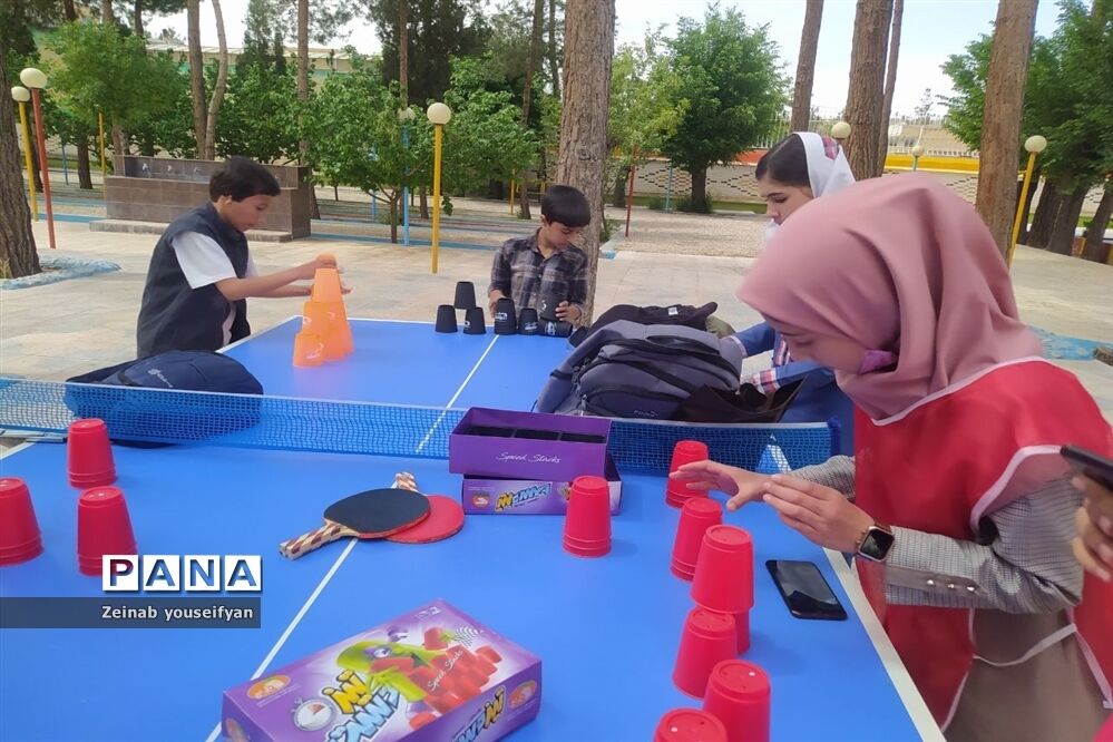 حضور دانش‌آموزان شهرستان اقلید در جشنواره فرهنگی ورزشی بازی‌های فکری مقطع ابتدایی