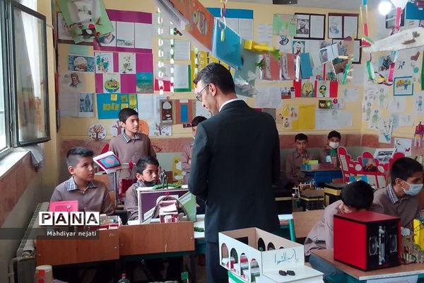 اختتامیه طرح جابربن حیان در دبستان امام حسن مجتبی(ع) رودهن