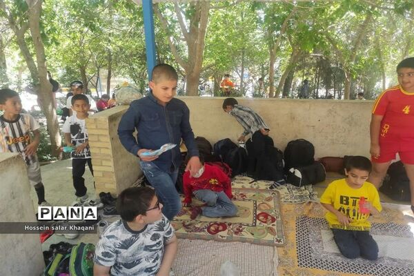 اردوی فرهنگی تفریحی دانش‌آموزان دبستان پسرانه معارف 6 ناحیه ۳ شیراز