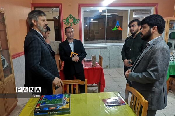 بازدید معاون پرورشی وزیر و رئیس سازمان دانش‌آموزی جمهوری اسلامی ایران و قائم مقام سازمان دانش‌آموزی از کتابخانه دانش‌آموز سازمان دانش‌آموزی استان فارس