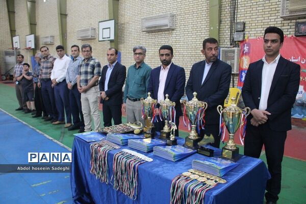 مسابقات فوتسال بالای 40سال فرهنگیان استان بوشهر