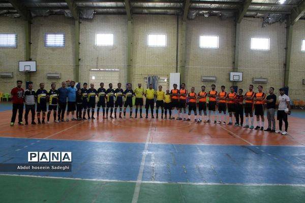 مسابقات فوتسال بالای 40سال فرهنگیان استان بوشهر