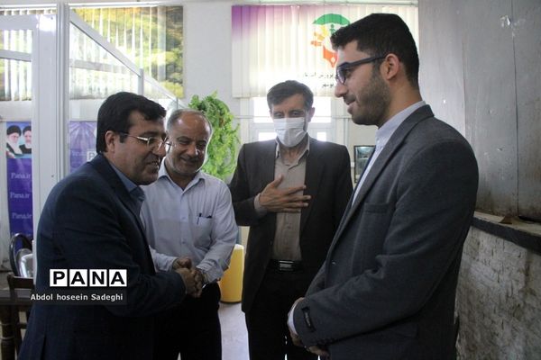 بازدید معاون نهضت سواد‌آموزی آموزش و پرورش استان بوشهر از سازمان دانش‌آموزی استان