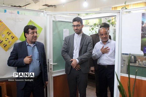 بازدید معاون نهضت سواد‌آموزی آموزش و پرورش استان بوشهر از سازمان دانش‌آموزی استان