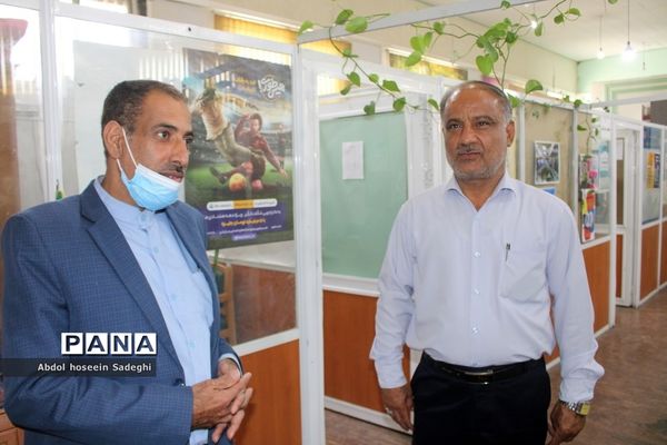 بازدید معاون نهضت سواد‌آموزی آموزش و پرورش استان بوشهر از سازمان دانش‌آموزی استان