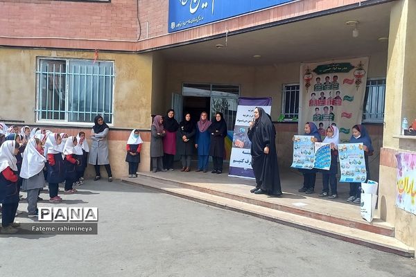 کارگاه آموزشی صرفه‌جویی در مصرف آب در دبستان حضرت زینب(س)‌ رودهن