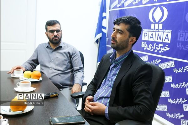 حضور رئیس سازمان بسیج رسانه در خبرگزاری پانا