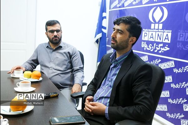 حضور رئیس سازمان بسیج رسانه در خبرگزاری پانا
