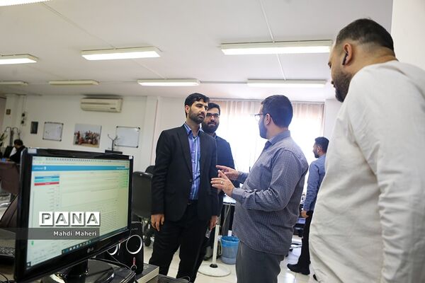حضور رئیس سازمان بسیج رسانه در خبرگزاری پانا