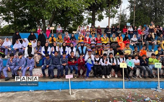 اختتامیه جشنواره بازی‌های بومی محلی مدارس عشایری استان مازندران