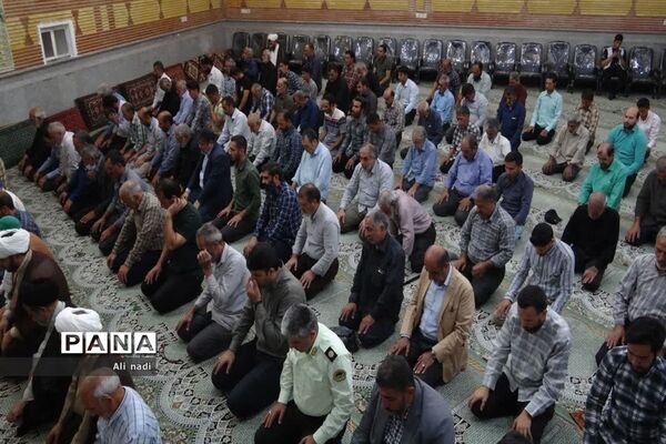 برگزاری نماز جمعه در شهر جوادآباد