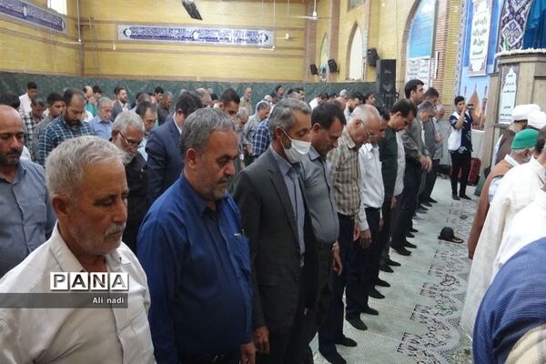 برگزاری نماز جمعه در شهر جوادآباد