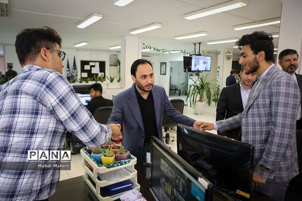 بازدید سخنگوی دولت از خبرگزاری پانا