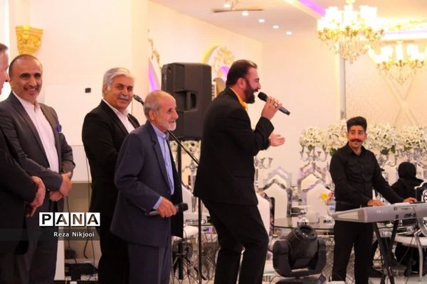 تجلیل از بازنشستگان منطقه ناحیه یک بهارستان