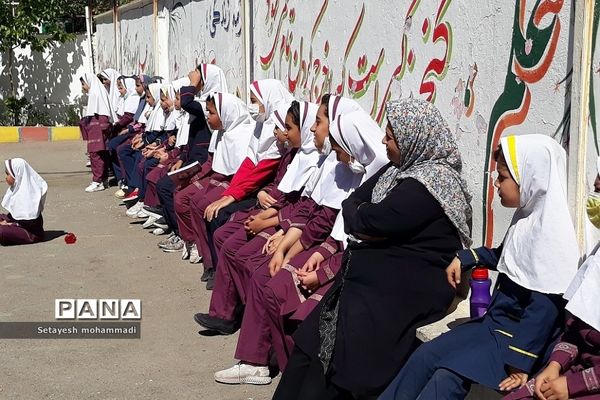 عزاداری شهادت امام‌جعفر صادق(ع) در دبستان حضرت زهرا(س)‌۲ رودهن