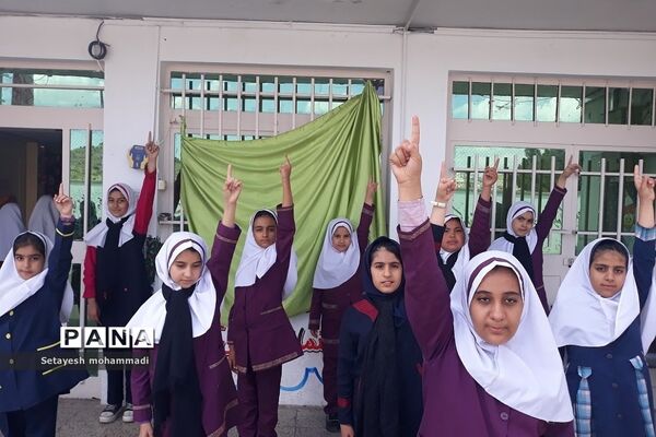 عزاداری شهادت امام‌جعفر صادق(ع) در دبستان حضرت زهرا(س)‌۲ رودهن