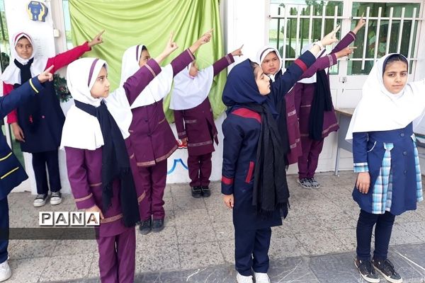 عزاداری شهادت امام‌جعفر صادق(ع) در دبستان حضرت زهرا(س)‌۲ رودهن