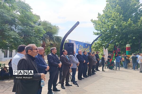 هیات دانش‌آموزی منطقه ۱۶ به‌مناسبت شهادت امام جعفر صادق (ع)