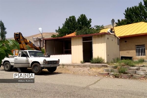 آماده‌سازی اردوگاه شهید مظفر توچال پاکدشت