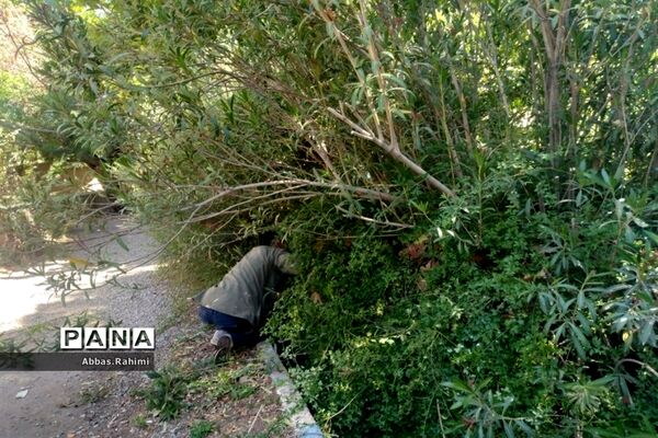 آماده‌سازی اردوگاه شهید مظفر توچال پاکدشت