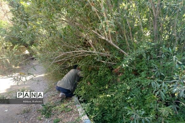 آماده‌سازی اردوگاه شهید مظفر توچال پاکدشت