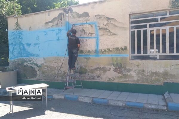 آماده‌سازی اردوگاه شهید مظفر توچال پاکدشت