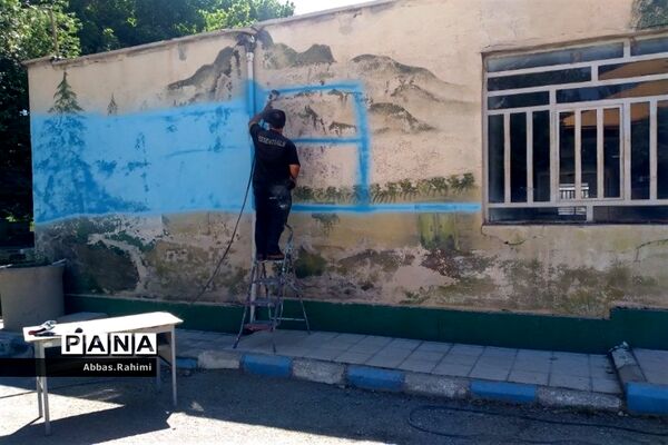 آماده‌سازی اردوگاه شهید مظفر توچال پاکدشت