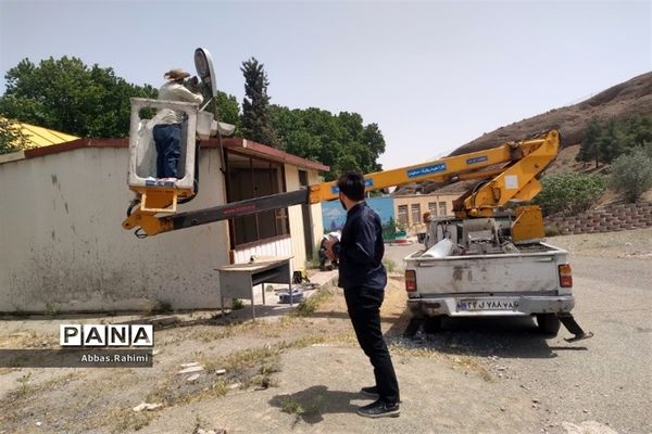 آماده‌سازی اردوگاه شهید مظفر توچال پاکدشت