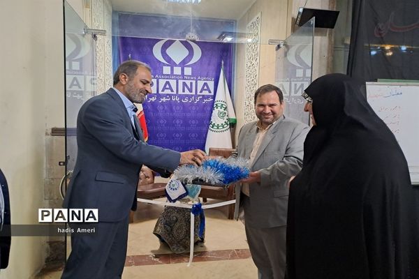 افتتاح دفتر خبرگزاری پانا درآموزش و پرورش منطقه ۱۰