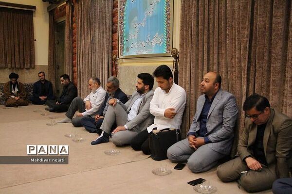 مراسم شهادت امام جعفر صادق(ع) در دفتر امام‌جمعه رودهن