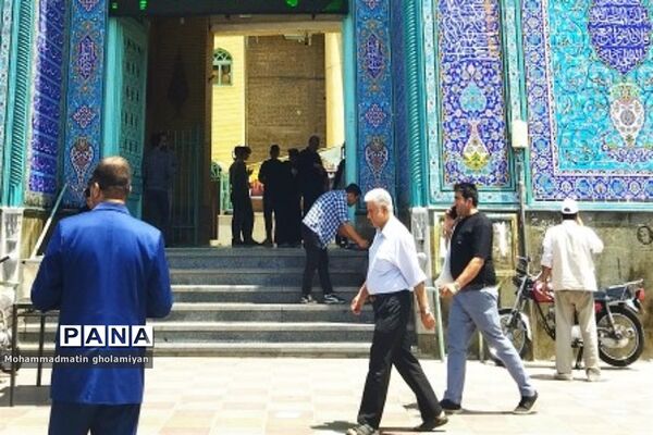مراسم دسته عزاداری شهادت  امام صادق (ع)